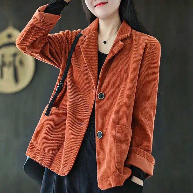 CASLEN CORDUROY BLAZER