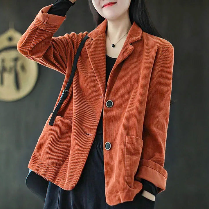 CASLEN CORDUROY BLAZER