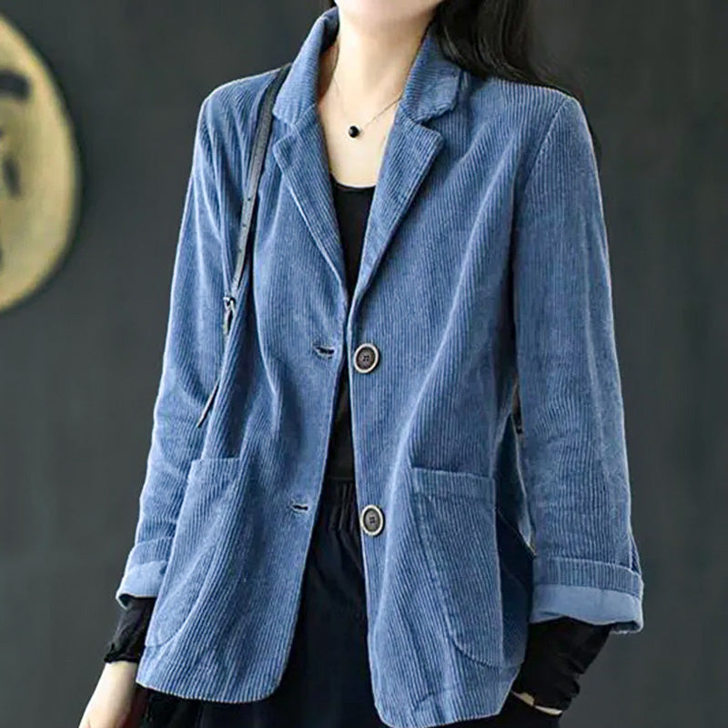 CASLEN CORDUROY BLAZER
