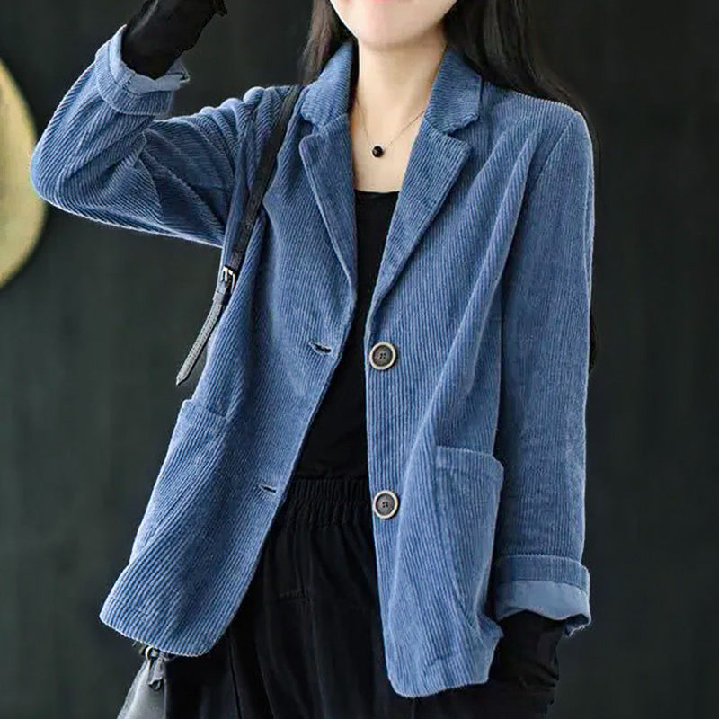CASLEN CORDUROY BLAZER
