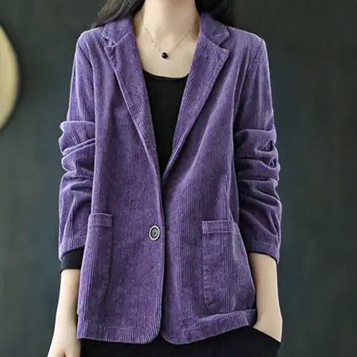 CASLEN CORDUROY BLAZER