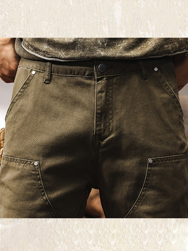 RUGGED WORKWEAR STRAIGHT-LEG UTILITY PANTS