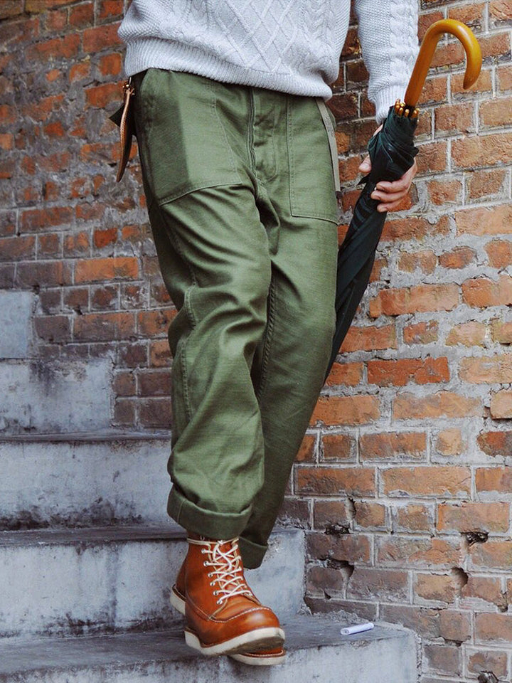 OG-107 INSPIRED STRAIGHT FATIGUE PANTS