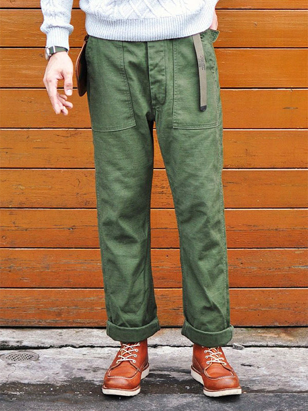 OG-107 INSPIRED STRAIGHT FATIGUE PANTS