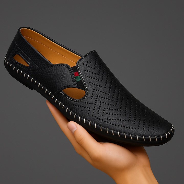 MARCO LEATHER STRAP SANDALS