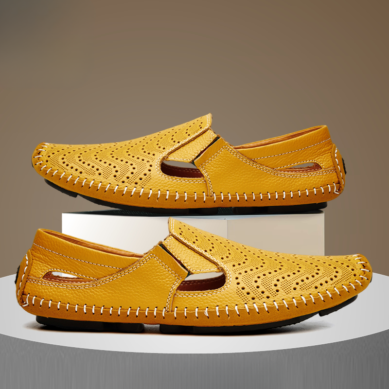 MARCO LEATHER STRAP SANDALS