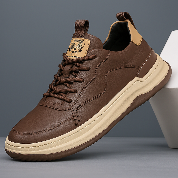 HUDSON LEATHER SNEAKERS