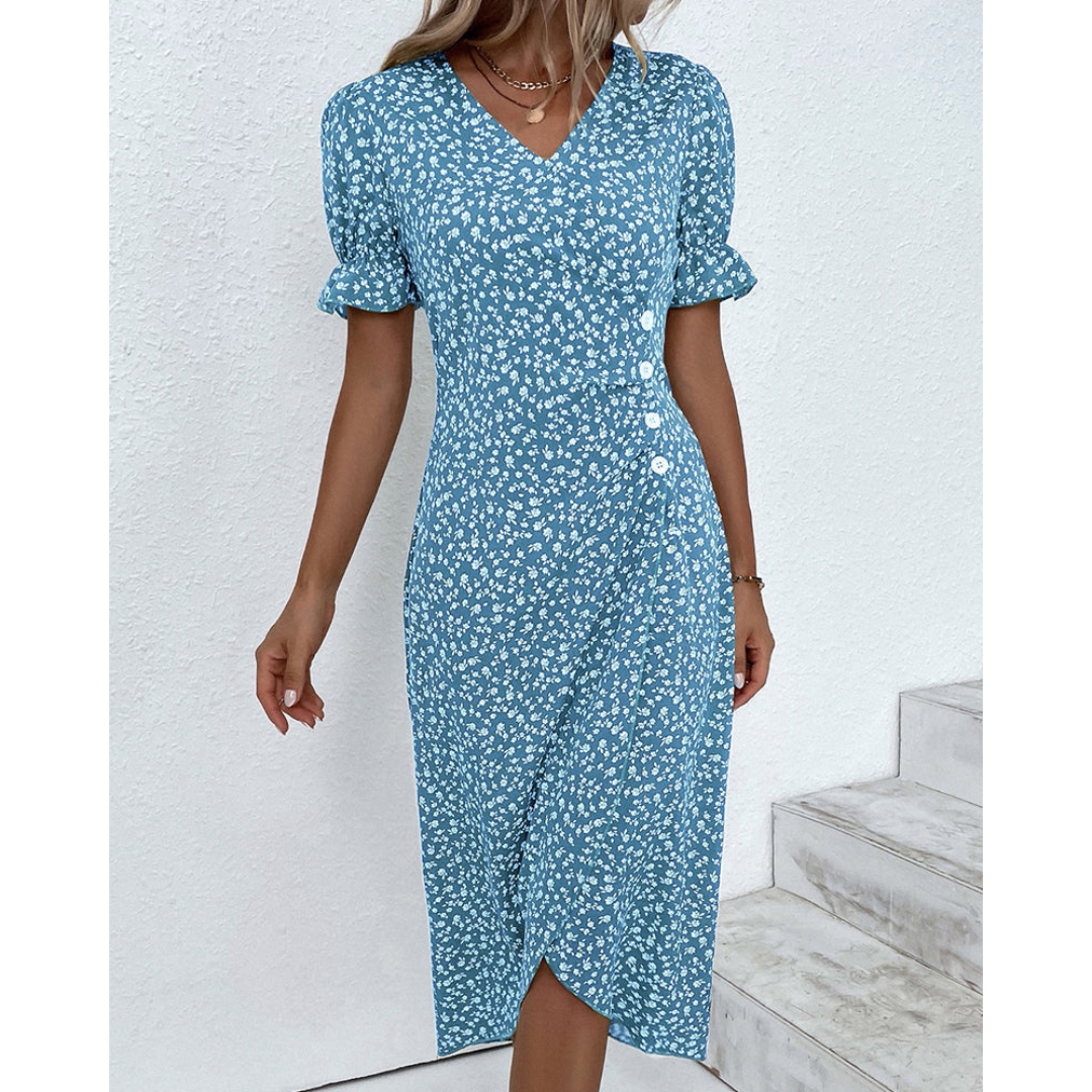 FLORENCE ELEGANT WRAP DRESS