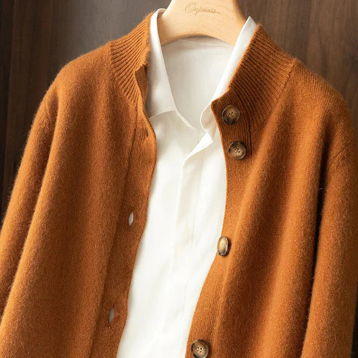 EVIE MERINO KNIT CARDIGAN