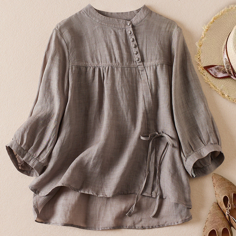 KATE LINEN BLOUSE