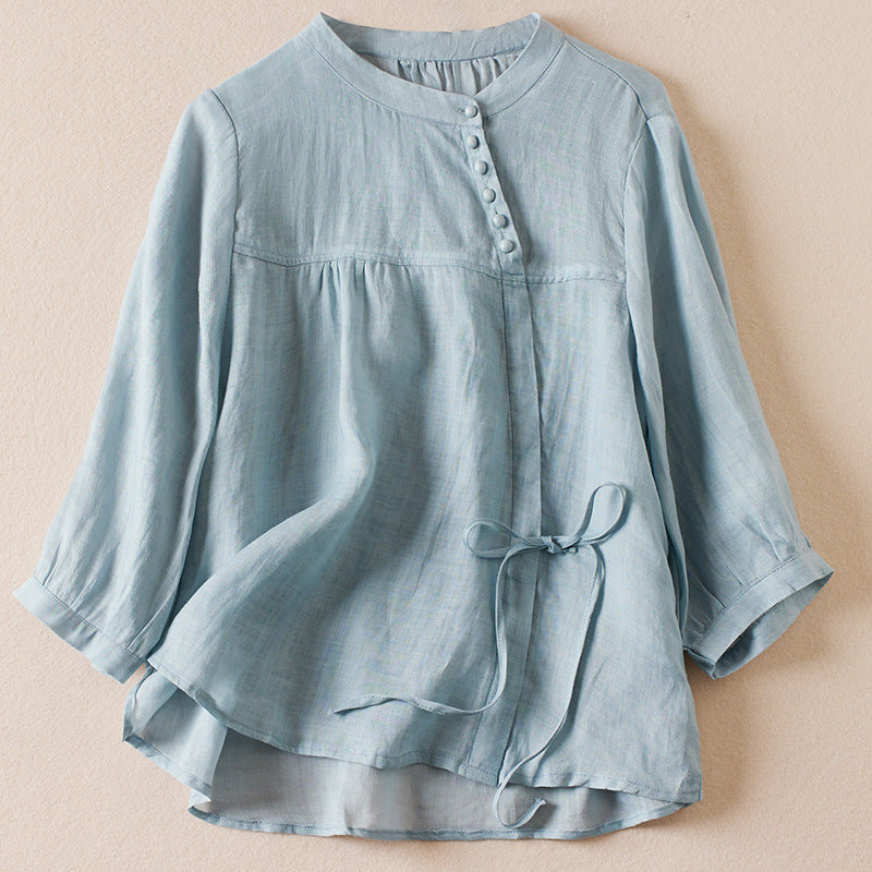 KATE LINEN BLOUSE