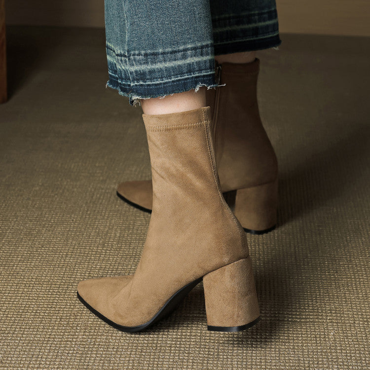 SIENNA SUEDE BOOTS