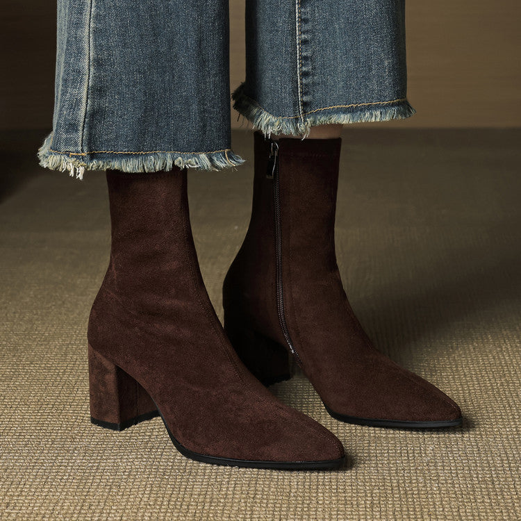 SIENNA SUEDE BOOTS