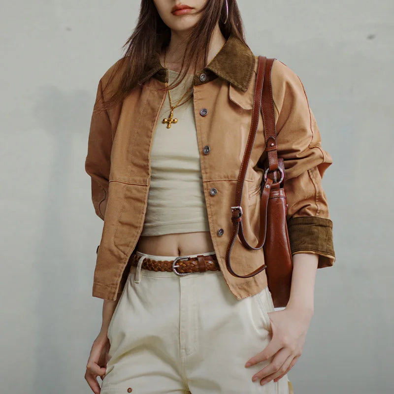 MARLINA CORD HEAVYWEIGHT JACKET