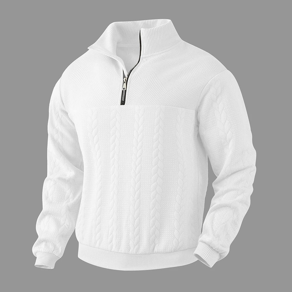 HENRY | PREMIUM QUARTER ZIP SWEATSHIRT