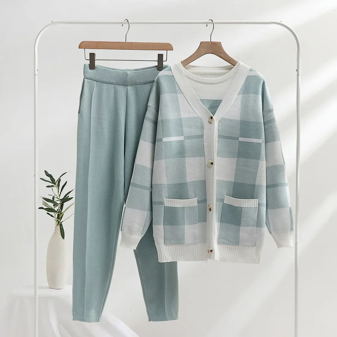 SUNDAY SOFT-KNIT 3-PIECE SET