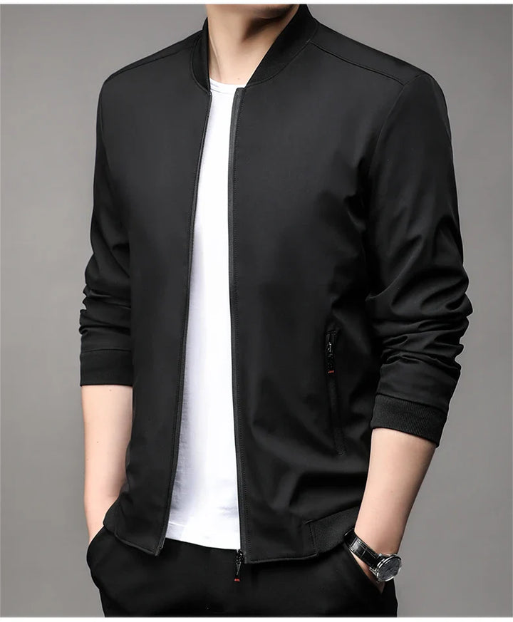 HUDSON STAND-COLLAR BLAZER