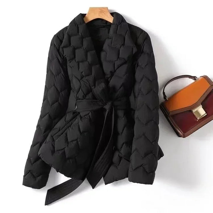 AURORA WRAP BELTED COAT