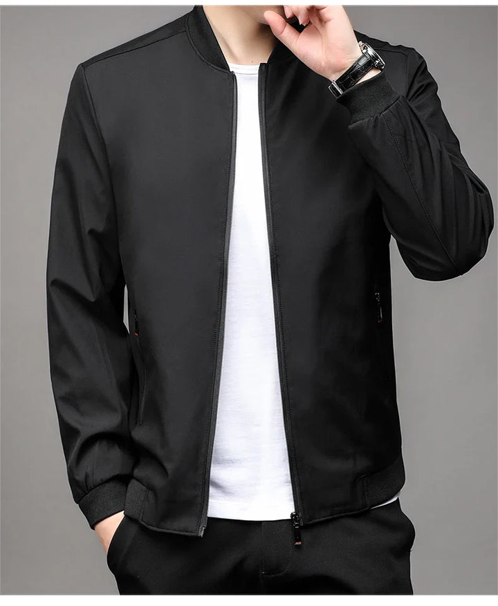 HUDSON STAND-COLLAR BLAZER