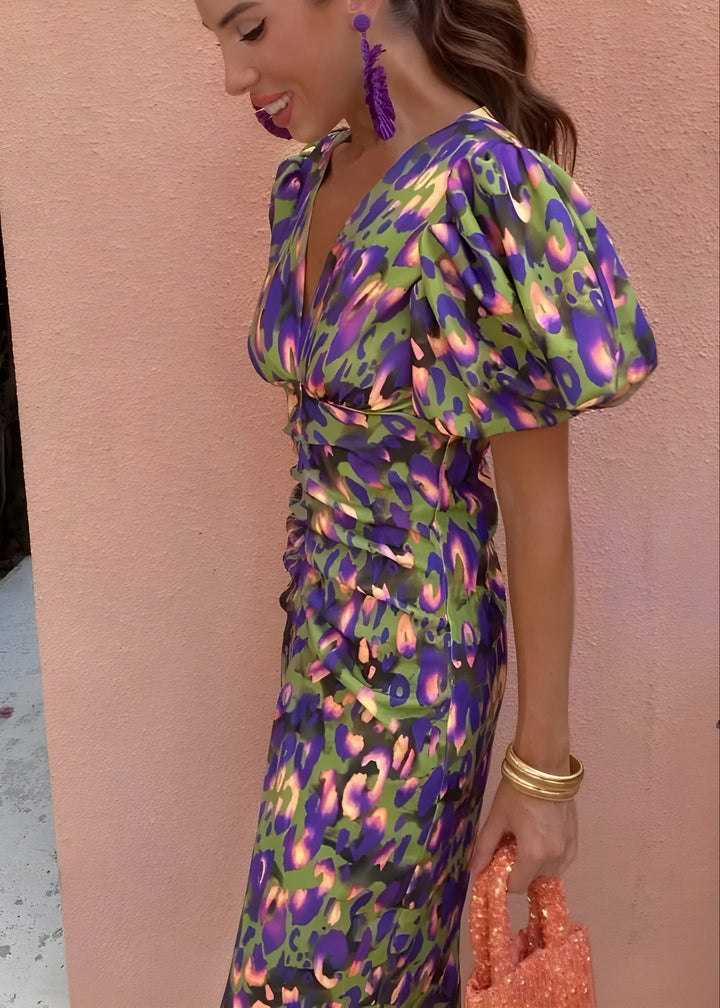 DALINA VIBRANT FIESTA DRESS