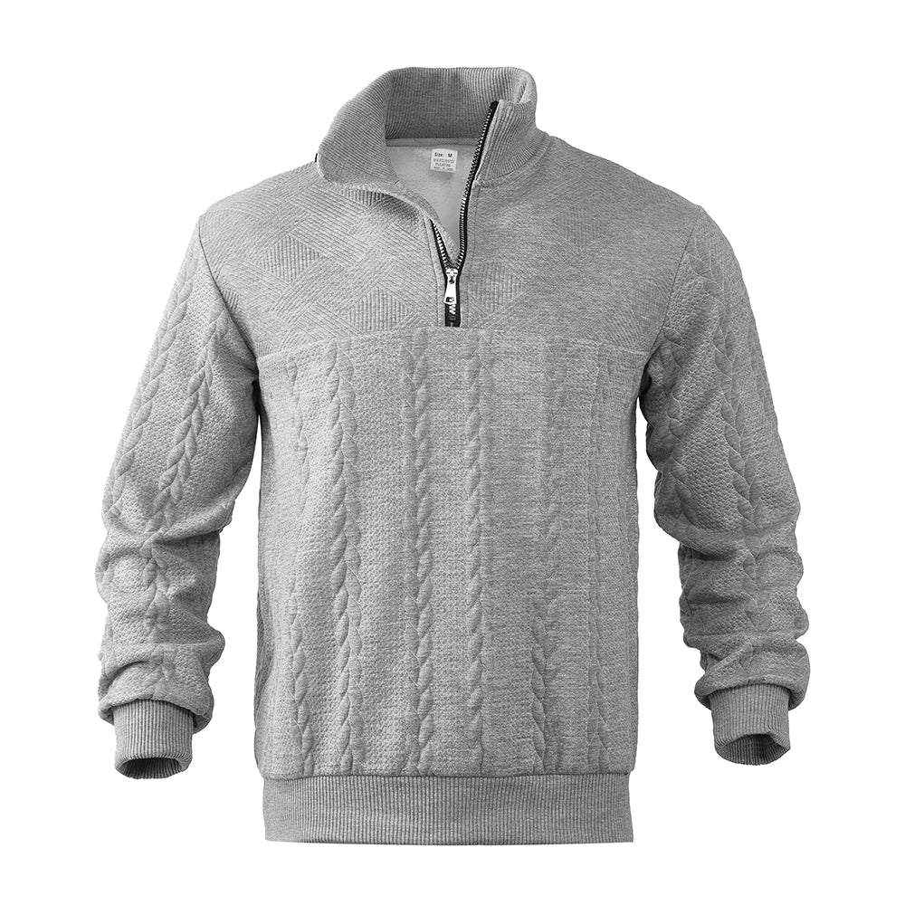 HENRY | PREMIUM QUARTER ZIP SWEATSHIRT