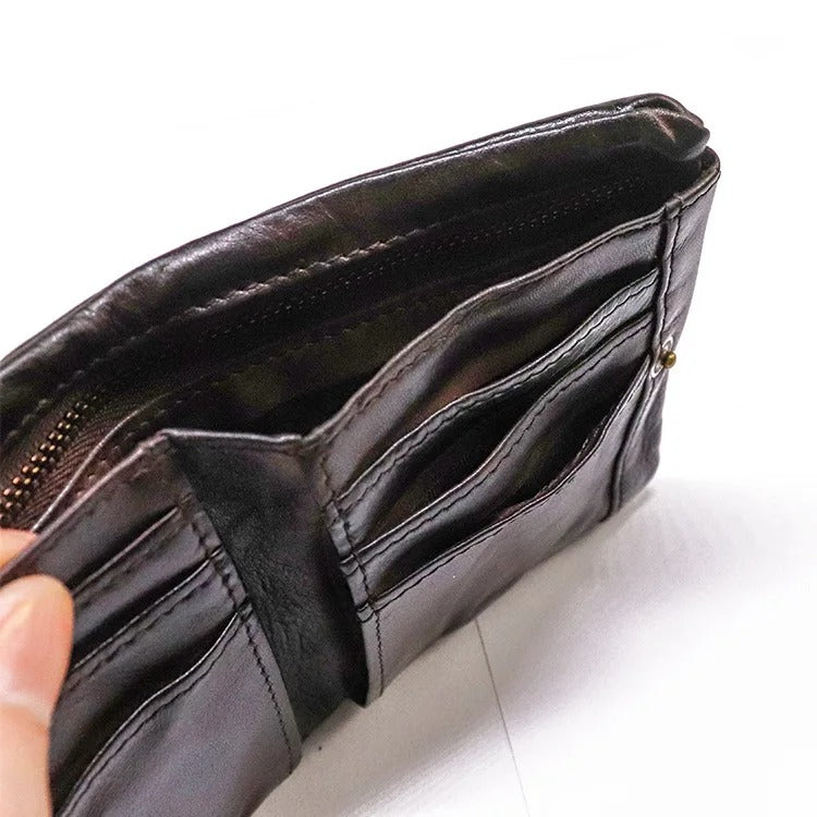 THE WAYFER LEATHER WALLET
