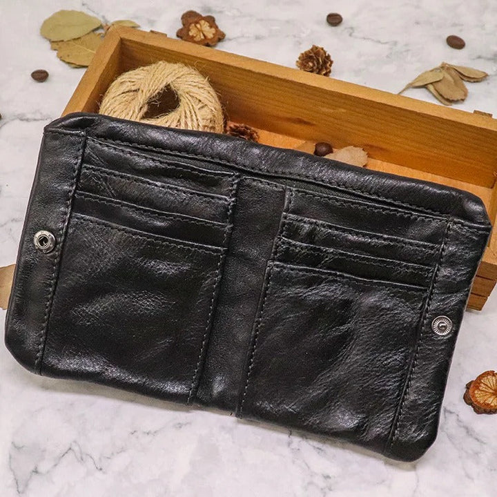 THE WAYFER LEATHER WALLET