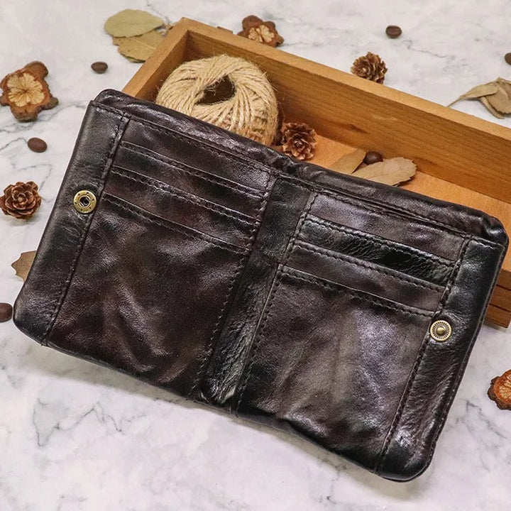 THE WAYFER LEATHER WALLET