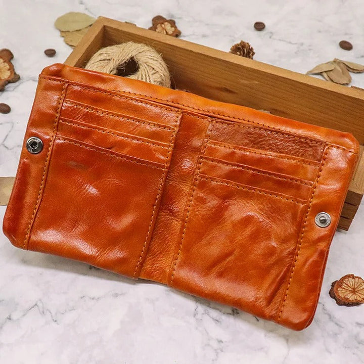 THE WAYFER LEATHER WALLET