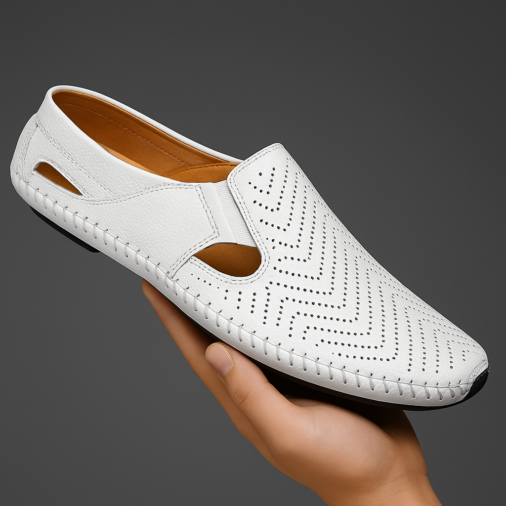 MARCO LEATHER STRAP SANDALS