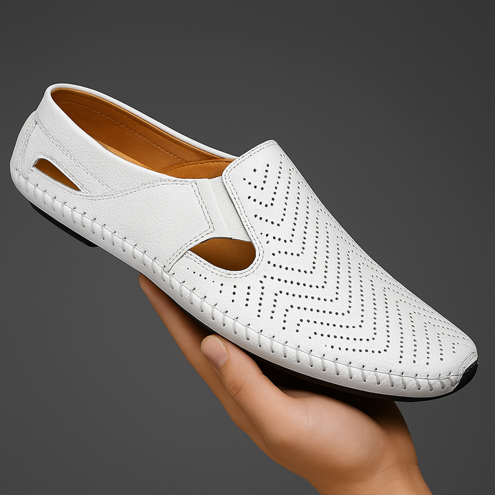 MARCO LEATHER STRAP SANDALS