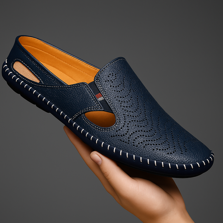 MARCO LEATHER STRAP SANDALS