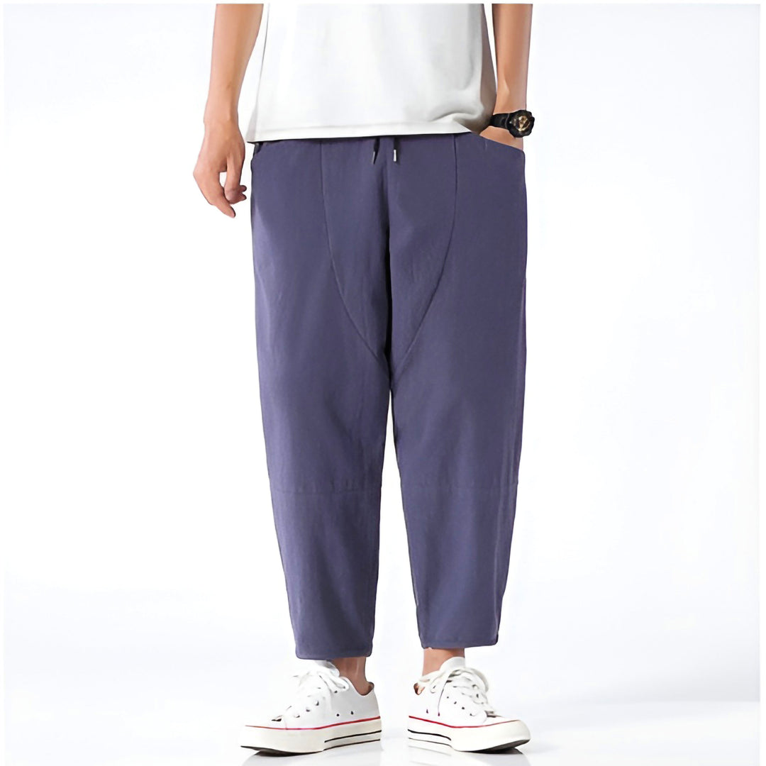 URBAN CROPPED COTTON PANTS